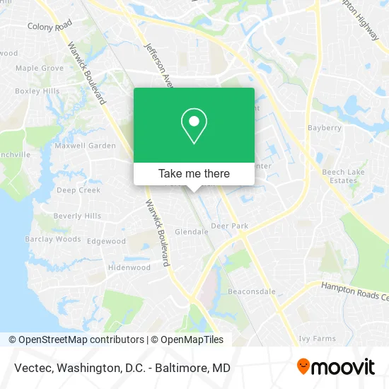 Vectec map