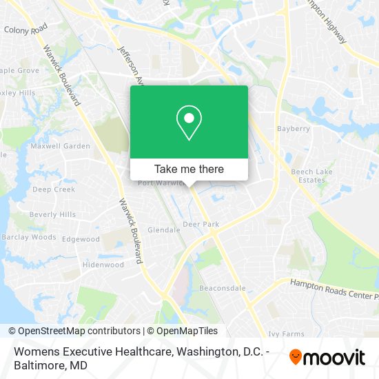 Mapa de Womens Executive Healthcare