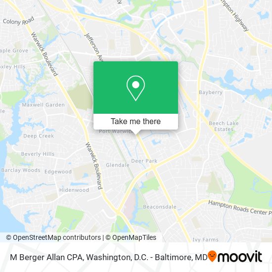 M Berger Allan CPA map