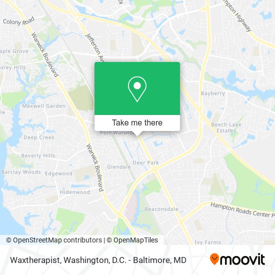 Waxtherapist map