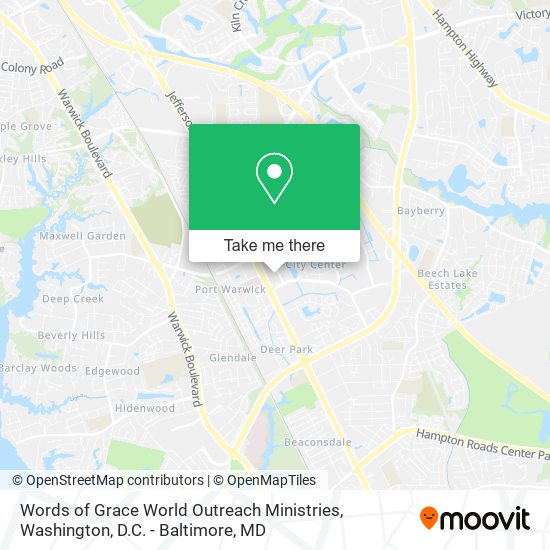 Words of Grace World Outreach Ministries map
