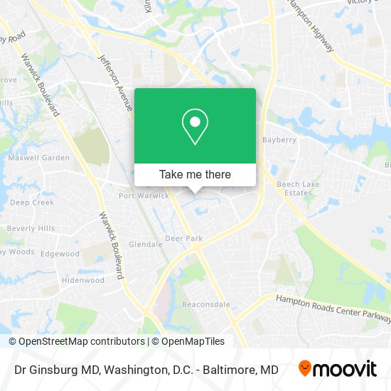 Dr Ginsburg MD map