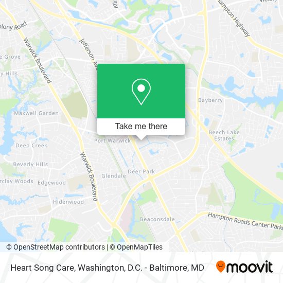 Heart Song Care map