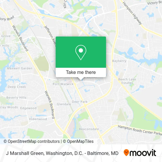 J Marshall Green map