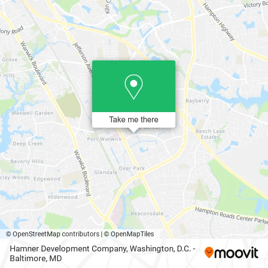 Hamner Development Company map