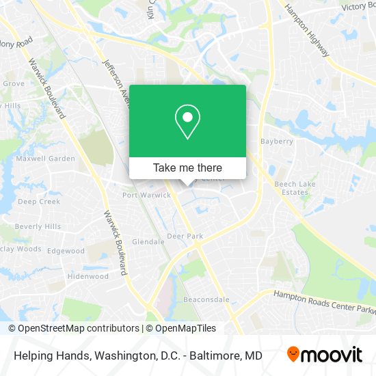 Helping Hands map