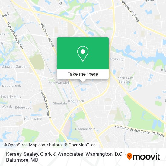 Mapa de Kersey, Sealey, Clark & Associates
