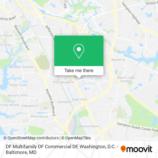 DF Multifamily DF Commercial DF map