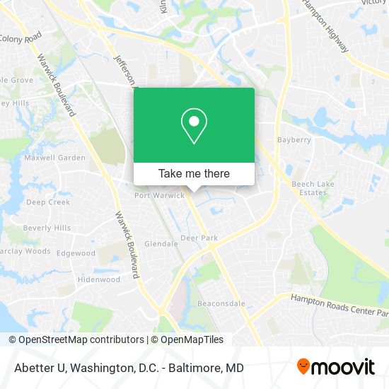 Abetter U map