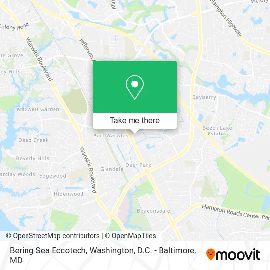 Bering Sea Eccotech map