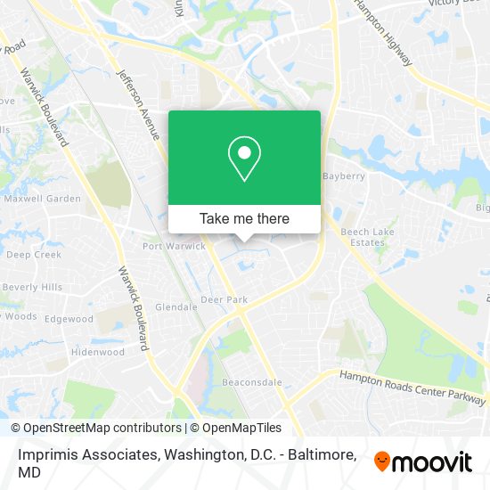 Imprimis Associates map