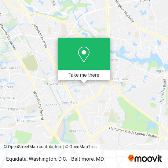 Equidata map