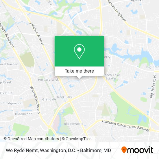 We Ryde Nemt map