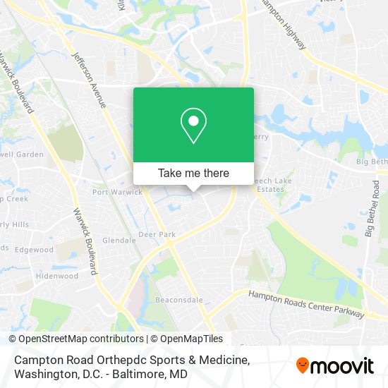 Mapa de Campton Road Orthepdc Sports & Medicine