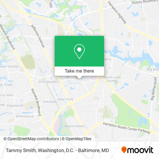 Tammy Smith map