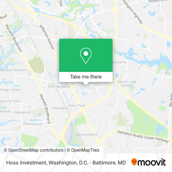 Hoss Investment map
