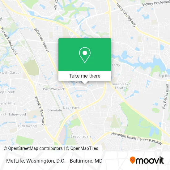 Metlife map