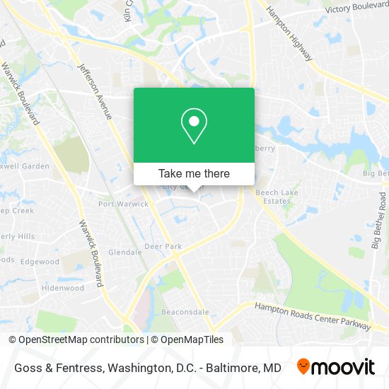 Goss & Fentress map