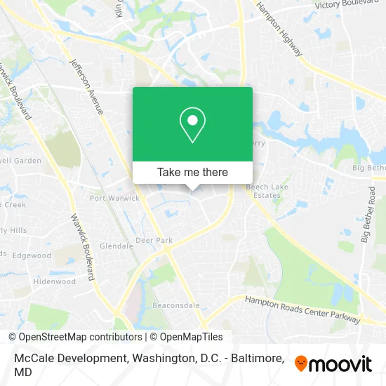 McCale Development map