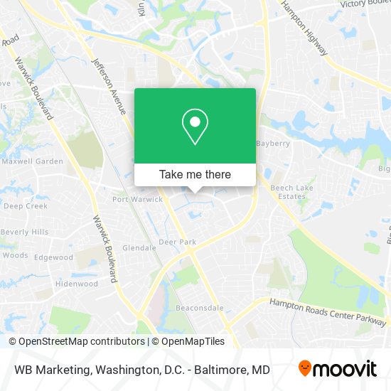 WB Marketing map