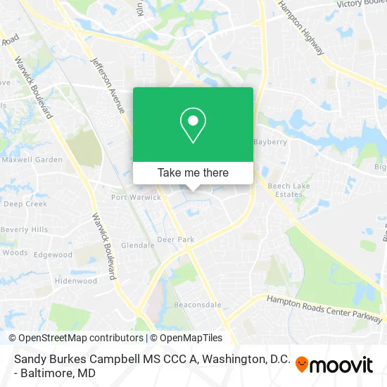 Sandy Burkes Campbell MS CCC A map