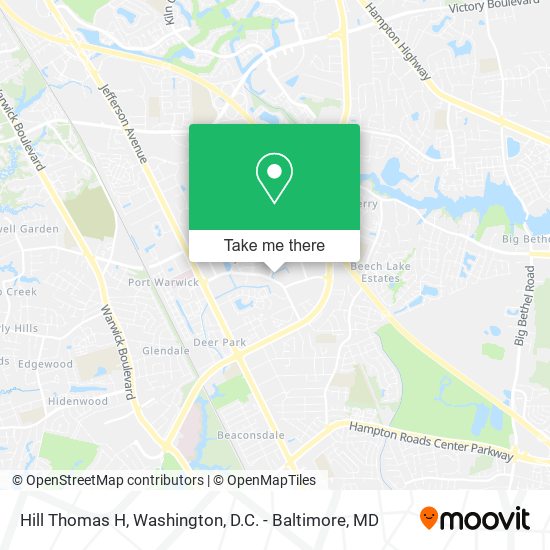 Hill Thomas H map