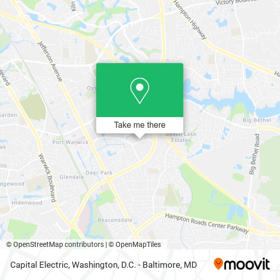 Capital Electric map