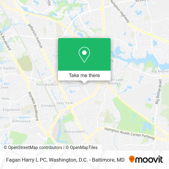 Fagan Harry L PC map