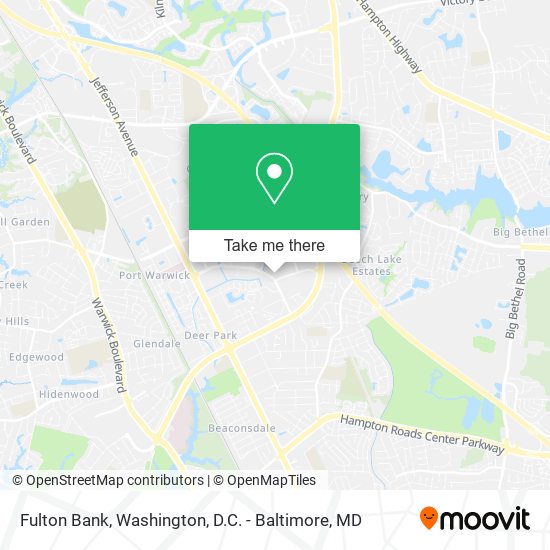 Fulton Bank map