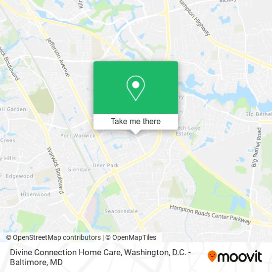 Divine Connection Home Care map