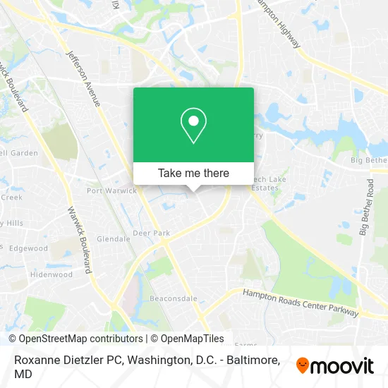 Roxanne Dietzler PC map