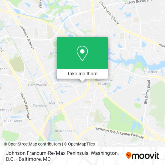 Mapa de Johnson Francum-Re / Max Peninsula