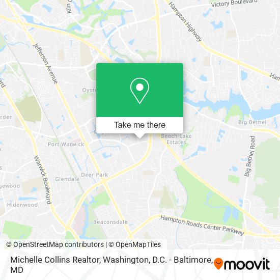 Mapa de Michelle Collins Realtor