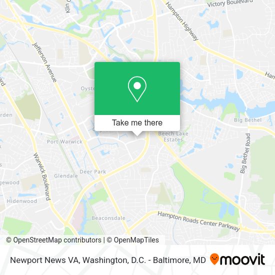 Newport News VA map
