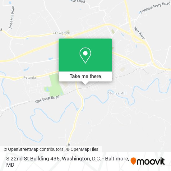 S 22nd St Building 435 map