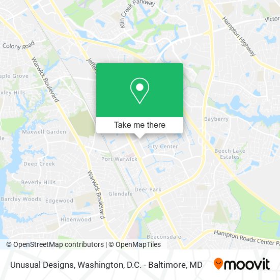 Unusual Designs map