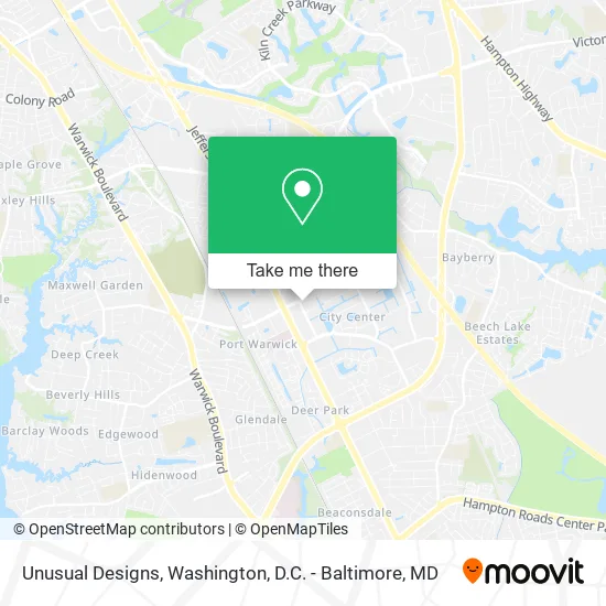Unusual Designs map