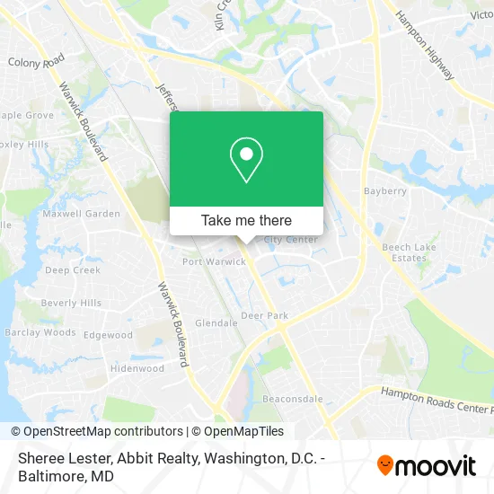 Sheree Lester, Abbit Realty map