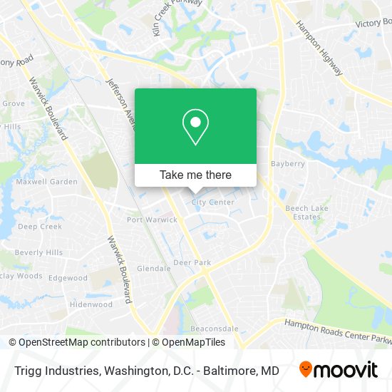 Mapa de Trigg Industries