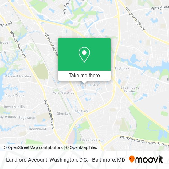 Landlord Account map