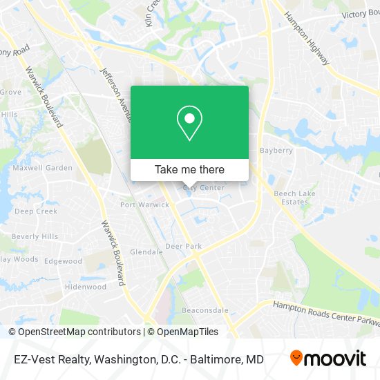 EZ-Vest Realty map