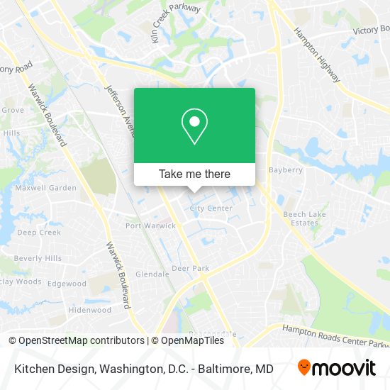 Kitchen Design map