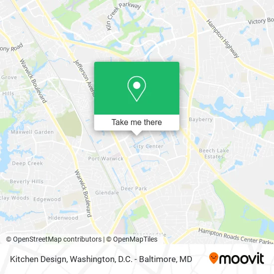 Kitchen Design map