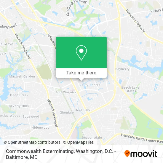 Commonwealth Exterminating map