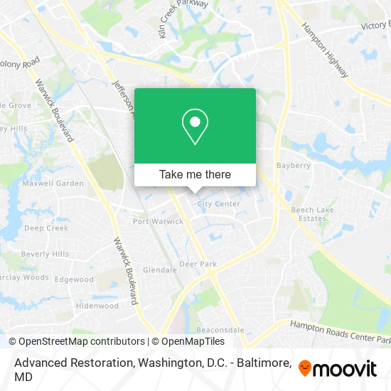 Advanced Restoration map