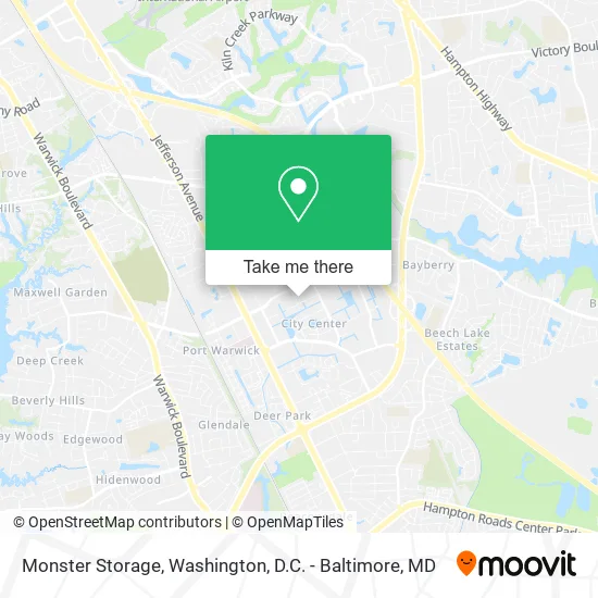 Monster Storage map