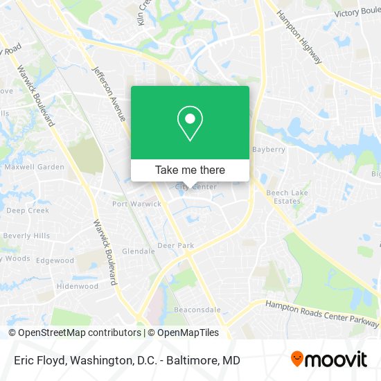 Eric Floyd map
