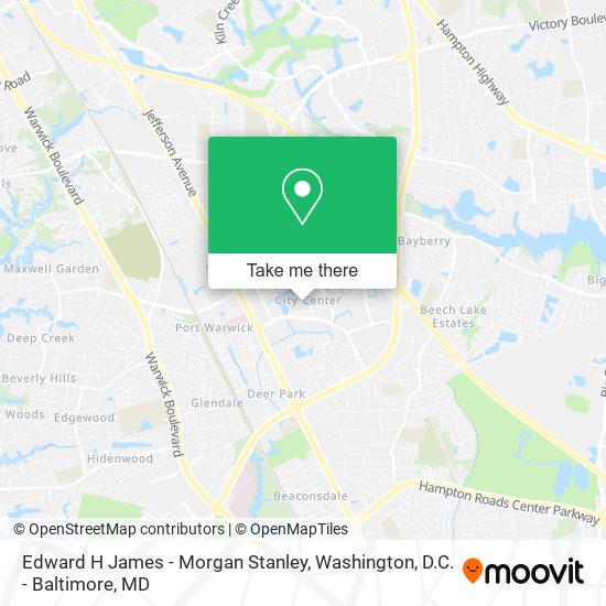 Edward H James - Morgan Stanley map
