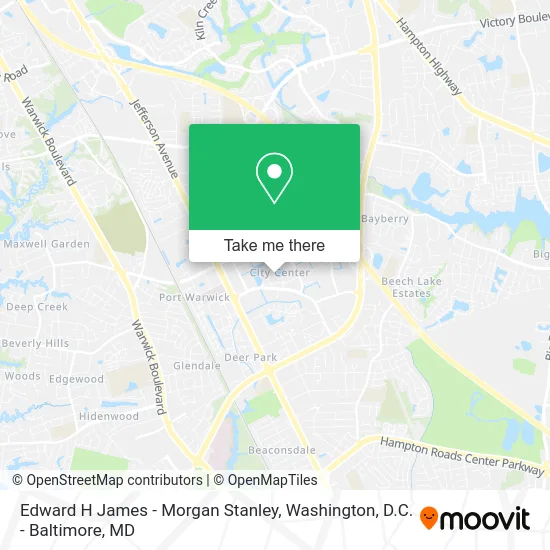 Edward H James - Morgan Stanley map