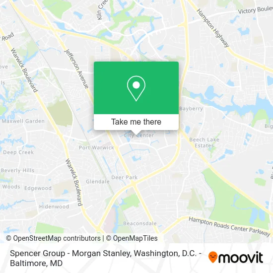 Spencer Group - Morgan Stanley map